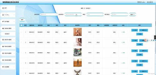 springboot宠物网络社区论坛系统sxg9h计算机毕业设计